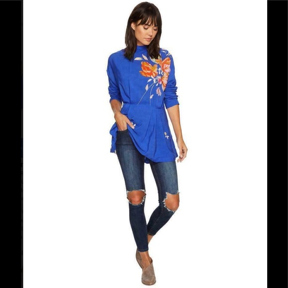 SOLD🚫🆕FREE PEOPLE GEMMA TUNIC DRESS (Sz XS) - Picture 4 of 15